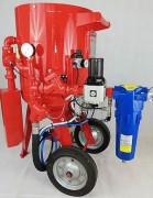 Aérogommeuse ergonomique