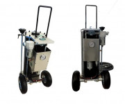 Aérogommeuse en aluminium