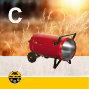 Aérothermes au gaz butane ou propane