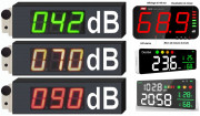 Affichage de décibel