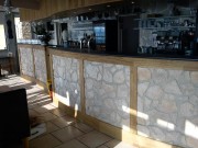 Agencement bar comptoir