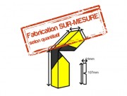 Amortisseur de chocs en mousse sur-mesure  