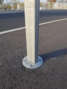 Ancrage plaque de rue