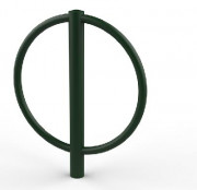 Arceau vélo double - Largeur : 852 mm - galvanisé peint