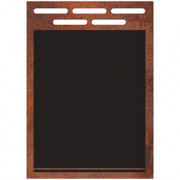 Ardoise murale recto/verso - PS 2 mm - Dim. 50x70 cm