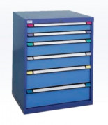 Armoire à tiroirs pour atelier - 4000 Kg - 6 à 9 tiroirs - L.805 ou 1005 mm
