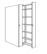 Armoire à tiroirs verticaux pour laboratoire 6 étagères