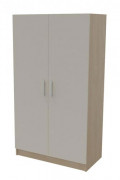 Armoire en bois 2 portes - H 1800 x P 500 x L 1000 mm