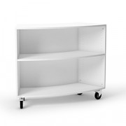 Armoire scolaire courbée mobile et modulable