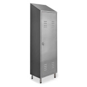 Armoire de rangement inox - 1 Porte - L 500 x P 400 x H 2000 mm