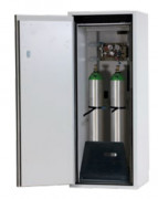 Armoire de sécurité 90 min pour bouteilles de gaz L120 cm - 1 équipement intérieur standard bouteilles de gaz