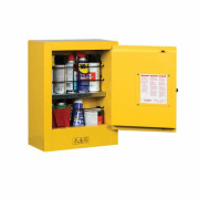 Armoire de sécurité en acier pour produits inflammables - Coupe-feu 15 minutes FM - Capacité 45 L