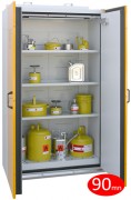 Armoire de stockage coupe-feu 90 mn pour produits inflammables