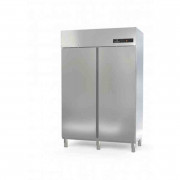 Armoire GN2/1 côtés emboutis positive 2 portes 1404 L