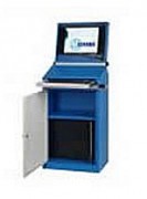 Armoire informatique pour écran plat 19"