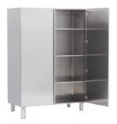Armoire inox trois étagères