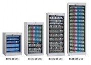 Armoire médicale à rideau monobloc