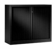 Armoire monobloc portes à rideaux H 100 cm