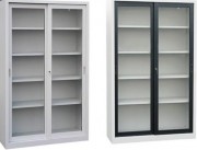 Armoire portes coulissantes métallique