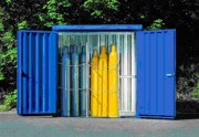 Armoire pour bouteilles de gaz sans plancher