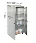 Armoire professionnelle 2 portes