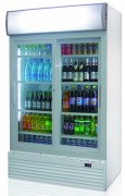 Armoire réfrigérée pour boissons 1000 L - Double vitrage coulissant