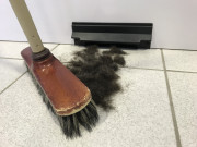 Aspirateur coiffeur - cheveux