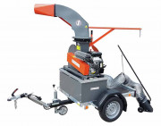 Aspirateur de feuilles homologué sur remorque - 21 CV - Débit 230 (m³/min) - Turbine ? 400 mm