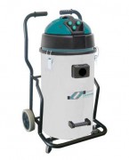 Aspirateur eau et poussière pour nettoyage automobile - Cuve PP 70 litres, brosse aspiration diamètre 40 mm