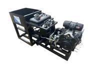 Aspirateur souffleur de pellets - A monter sur camion - Double turbines - Débit : de 5 à 6 t /h - Pour livraison en vrac