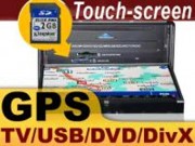 Autoradio GPS Tactile Dvd Divx Tv Sd Usb