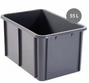 Bac alimentaire gerbable 600 x 400 mm - 55 L