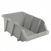 Bac à bec en plastique recyclé gris - Volume 19L - 490 x 310 x H195 mm