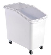 Bac à ingrédients sur roues - Capacité 100L - Avec couvercle
