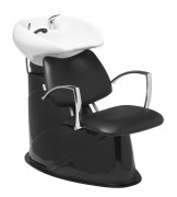 Bac à shampooing à cuvette céramique