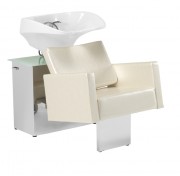 Bac à shampooing pour salon de coiffure