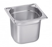 Bac alimentaire inox GN 1/6 