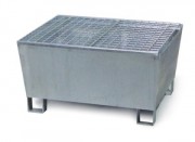 Bac de rétention en acier - 1 fût 220 L