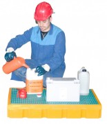 Bac de rétention pour bidon