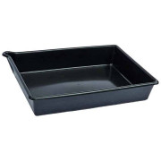 Bac de rétention pour petits récipients en polyéthylène sans caillebotis - Capacité 28 L