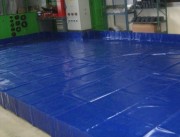 Bac de rétention souple pliable - 525 000 L