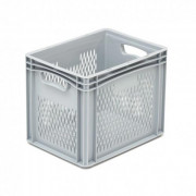 Bac Europe parois ajourées poignées ouvertes - 400 x 300 x 320 mm - Volume 29 L