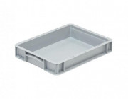 Bac Europe parois pleines poignées fermées - 400 x 300 x 70 mm - Volume 5,4 L 