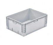 Bac Europe parois pleines poignées fermées - 800 x 600 x 320 mm - Volume 126 L