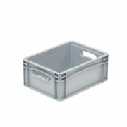 Bac Europe parois pleines poignées ouvertes - 400 x 300 x 170 mm - Volume 15,9 L