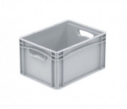 Bac Europe parois pleines poignées ouvertes - 400 x 300 x 220 mm - Volume 20,8 L