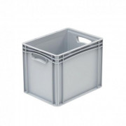 Bac Europe parois pleines poignées ouvertes - 400 x 300 x 320 mm - Volume 30 L