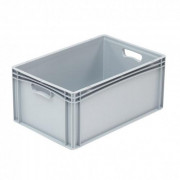 Bac Europe parois pleines poignées ouvertes - 600 x 400 x 270 mm - Volume 54,4 L