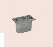 Bac alimentaire gastro inox GN 1/9 - Capacité : 0,6 ou 1 L