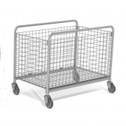 Chariot à linge grillagé - Maille 50x50